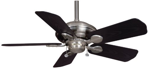 Casablanca Fans 7745D 40″ Utopian Contemporary Outdoor Brushed Nickel Ceiling Fan w/ B818 Blades