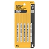 Buy 3 18TPI Medium Metal U-Shank Jig Saw Blade 5Pk by DEWALT
