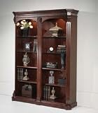 Balmoor Mahogany Double Bookcase