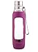 Contigo Purity Glass Water Bottle, 20oz, Radiant Orchid