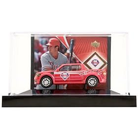 Philadelphia Phillies - Chase Utley Upper Deck Collectibles MLB Ford SVT Adrenalin Concept with Trading Card in Display