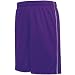 High Five Youth League Reversible Purple-White Basketball Shorts