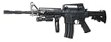 M4A1 R.I.S. Version CH-0981A1 Airsoft Spring Assault Rifle w/ Infrared Launcher