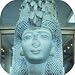 Coaster Set - 4 pcs - SQUARE - Designer Coasters: Country: Egypt - (CSCEG-099) Egyptian Artifact