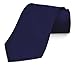 Dabung - Men's Formal Necktie Solid Colors, Mens Ties - Navy Ties for Men