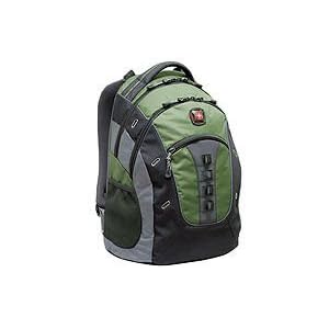 SWISSGEAR GRANITE BACKPACK GREEN FITS UP TO 15.6IN LAPTOP