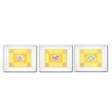 Olive Kids - Flowerland Set 3 Prints (white)