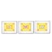 Olive Kids - Flowerland Set 3 Prints (white)