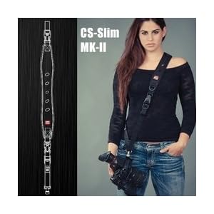 CARRY SPEED レンズが身体にぶつかりにくい! 速写ストラップ 【ネオプレーン製ショルダーパッド 62mm幅】 CS-SLIM MK2