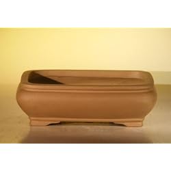 Bonsai Boy's Ceramic Bonsai Pot - Rectangle Unglazed