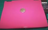 REFURBISHED BUBBLEGUM PINK DELL C610 LAPTOP