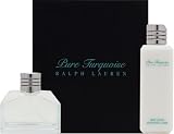 Pure Turquoise by Ralph Lauren for Women 2 Piece Set Includes: 4.2 oz Eau de Parfum Spray + 6.7 oz Body Lotion