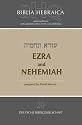 Ezra and Nehemiah: Quinta Editione (Biblia Hebraica)