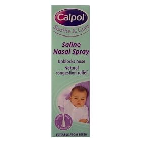 Calpol Soothe & Care Saline Nasal Spray 15ml