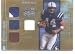 2003 Leaf Certified Materials Mirror Gold #174 Dallas Clark FF RC - Indianapolis Colts (RC - Rookie Card Parallel - Piece of Authentic Football / Jersey / Helmet / Shoe - Serial #d to 25 - Freshman Fabric)(Football Cards)