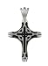BICO AUSTRALIA JEWELRY (BCR1) SACRED - LOVE STRONGER THAN STEEL - Comes with a Generic 18 inch (to 20in) Adjustable 4mm Black Rubber Necklace.