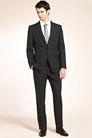Autograph Notch Lapel 2 Button Jacket with Wool