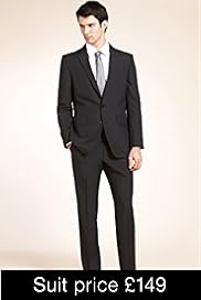 Autograph Notch Lapel 2 Button Jacket with Wool