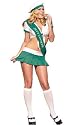 Girl Scout Sexy Women's Costume Adult Halloween Outfit - Size S/M, Dress Size 2-6