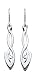 Kit Heath Heritage Sterling Silver 6232 Celtic Organic Twist Drop Earrings