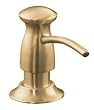 KOHLER K-1893-C-VS Soap or Lotion Dispenser with Transitional Design (Clam Shell Packed), Vibrant Stainless