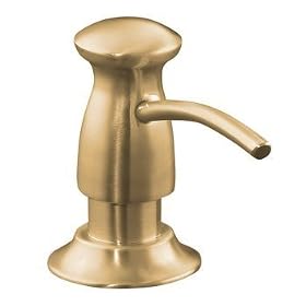 KOHLER K-1893-C-VS Soap or Lotion Dispenser with Transitional Design (Clam Shell Packed), Vibrant Stainless