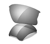 Oakley Flak Jacket XLJ Polarized Replacement Lenses,Black Iridium,one size