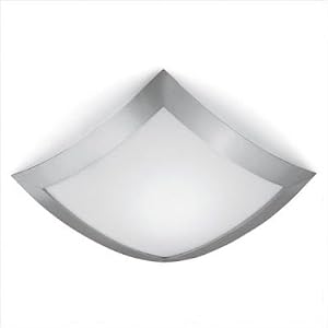 Quadra Marc Small Wall or Ceiling Light Bulb Type: Compact Fluorescent by Vibia