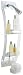 InterDesign Grand Arc Shower Caddy, Clear