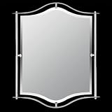 Demitri Mirror in Polished Chrome