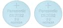 CR2032 Battery (2 pack) - Panasonic, Lithium Coin Cell, 3V