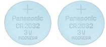 CR2032 Battery (2 pack) - Panasonic, Lithium Coin Cell, 3V