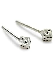 Bing Bang Tiny Dice Stud Earrings