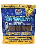 Sea Mobility for Allergic Dogs - Venison Jerky 22 strips from Ark Naturals