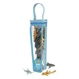 Shark Nature Tube 12 piece playset: Inclues Great White, Tiger, Hammerhead, Whale, Reef, Saw, Leopard and more!