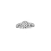 Sterling Silver Diamond Cut Circle Toe Ring