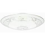 Westinghouse 66206 - 2 Light White Ceiling Semi-Flush Mount Light Fixture