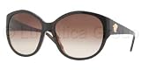 Versace 4208 Sunglasses 913/13 BLACK/HAVANA BROWN GRADIENT