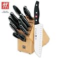 Zwilling J.A. Henckels Twin Signature Stainless-Steel 11-Piece Knife Set with Block