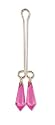 California Exotics Cleopatra Collection Clitoral Jewelry, Crystal Purple