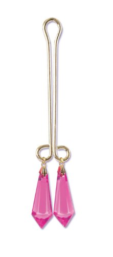 California Exotics Cleopatra Collection Clitoral Jewelry, Crystal Purple