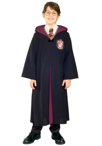 Deluxe Harry Potter Child's Costume Robe With Gryffindor Emblem
