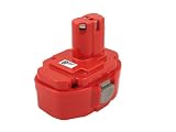 18V 3000mAh Ni-MH Batterie compatible avec Makita 1834 1835 193102-0 193061-8