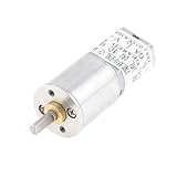 uxcell DCギヤードモータ　ギヤボックスモーター　減速機　磁気　6VDC 320RPM