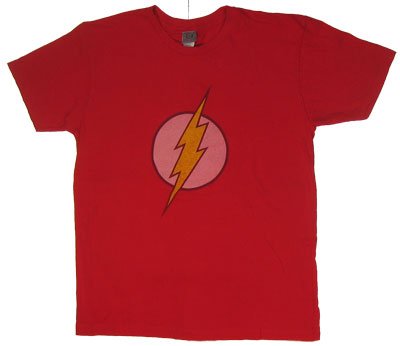  Flash Logo - Flash - DC Comics Sheer T-shirt