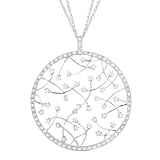 Diamond Medallion Pendant 1ctw
