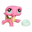 Littlest Pet Shop Get The Pets Single Figure Pink Crocodile Special Edition Pet
