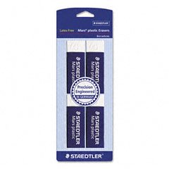 Staedtler(R) Mars(R) Plastic Erasers, Pack Of 4