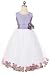 Apparel : New Tulle Flower Petal Dress Flower Girl Pageant 4 Colors Available Size 2 to 12 Girls