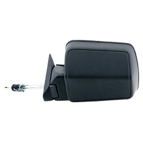 K Source 60032C Jeep OE Style Manual Remote Replacement Driver Side Mirror